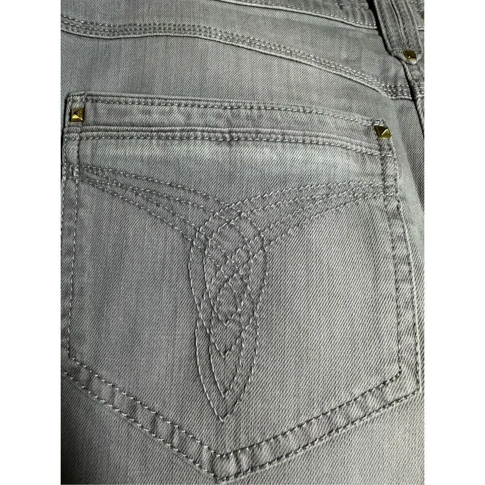 NWOT Marina RINALDI Blue Label Lavender Jeans Size L/19 EU See Description